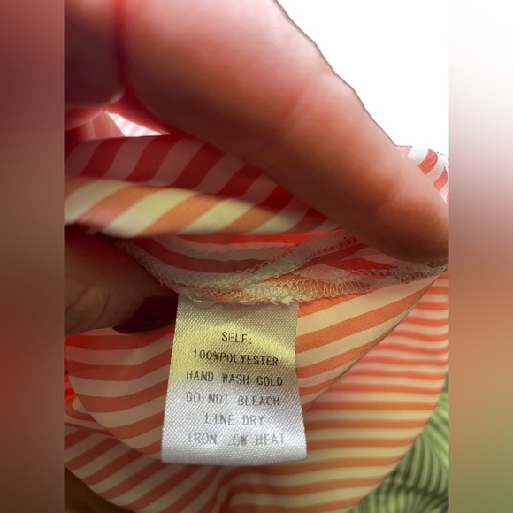 Fore Colorblock Striped Button Down Shirt Multicolor Long Sleeve Size Medium - Picture 4 of 7